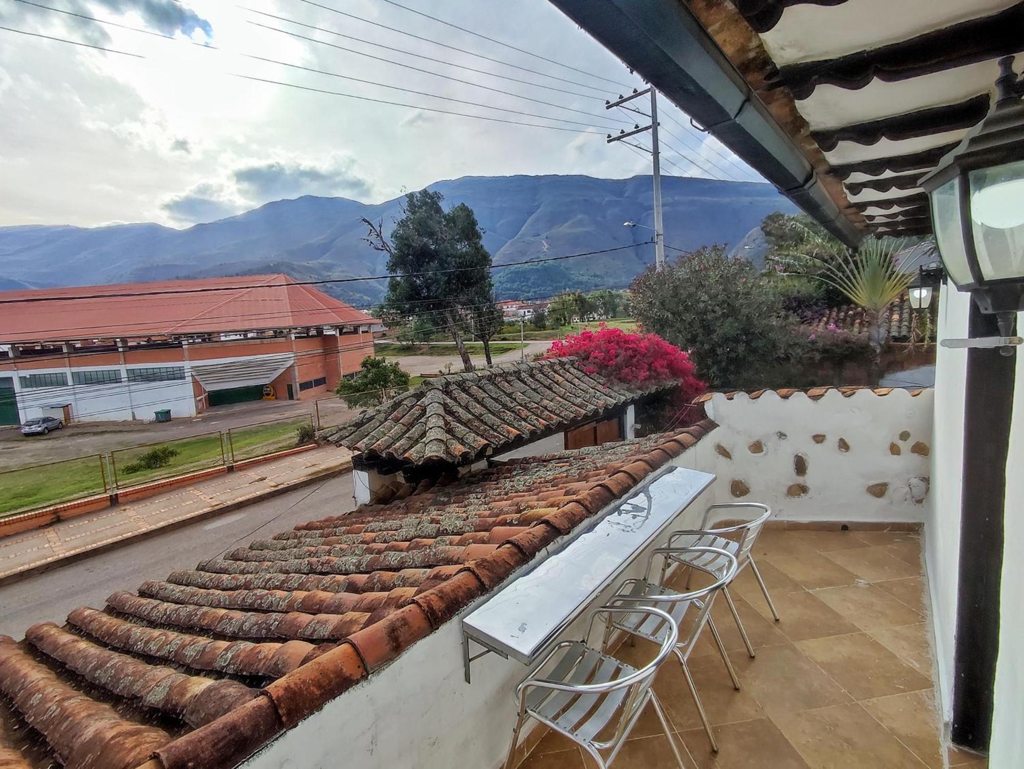 Hostal Balcon De Anita Rancho Tranquera Villa de Leyva Esterno foto