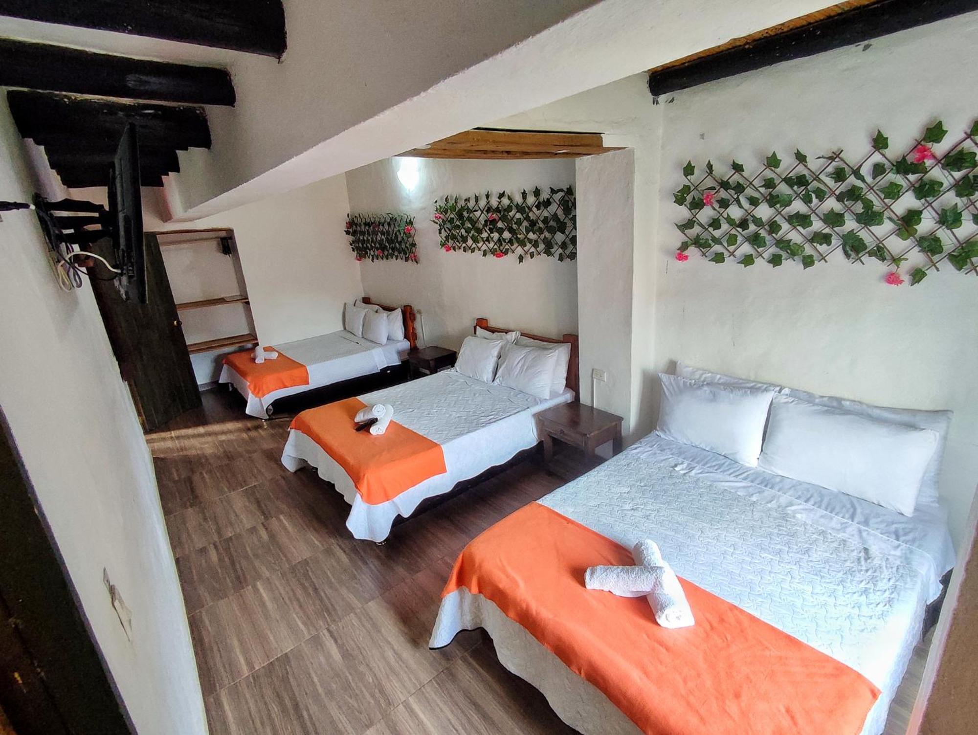 Hostal Balcon De Anita Rancho Tranquera Villa de Leyva Esterno foto
