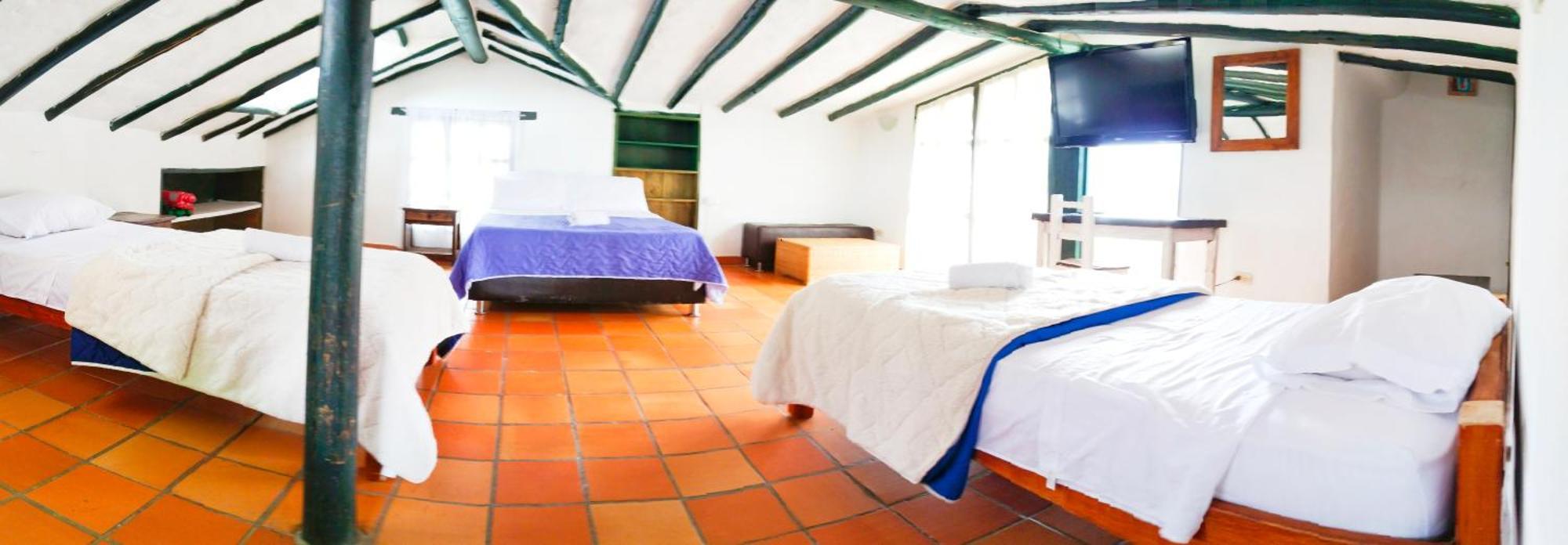 Hostal Balcon De Anita Rancho Tranquera Villa de Leyva Esterno foto