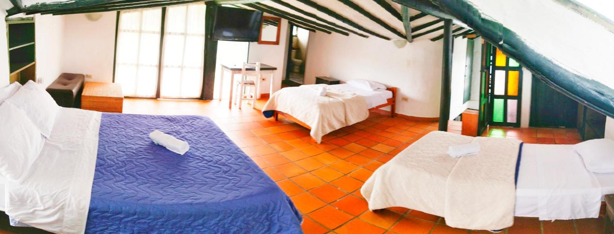 Hostal Balcon De Anita Rancho Tranquera Villa de Leyva Esterno foto