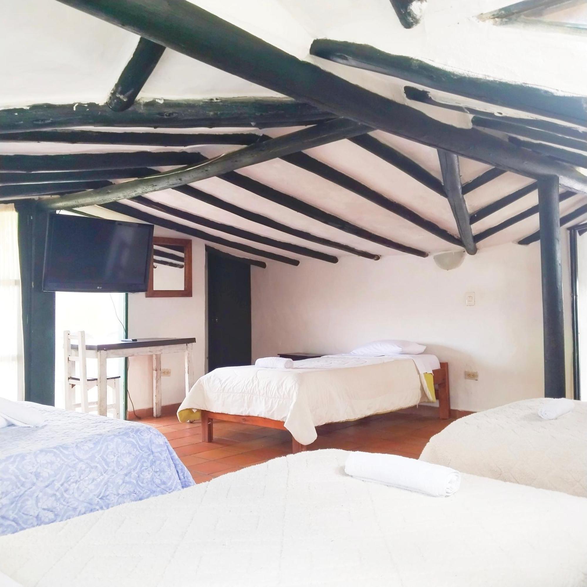 Hostal Balcon De Anita Rancho Tranquera Villa de Leyva Esterno foto